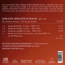 Johann Sebastian Bach (1685-1750): Gambensonaten BWV 1027-1029, CD