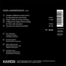 Viera Janarcekova (1941-2023): Dotyk für Streichorchester, CD