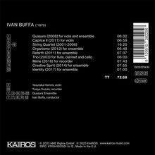 Ivan Buffa (geb. 1979): Kammermusik "Identity", CD