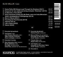 Elis Hallik (geb. 1986): Werke "Born in Waves", CD