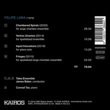 Felipe Lara (geb. 1979): Kammermusik "Portals", CD