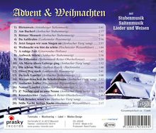 Advent &amp; Weihnachten: Stubenmusik, Lieder und Weisen, CD