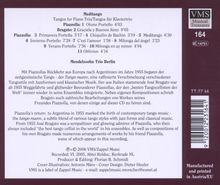 Astor Piazzolla (1921-1992): Tangos für Klaviertrio "Meditango", CD