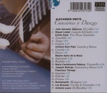 Alexander Swete - Canciones &amp; Danzas, CD