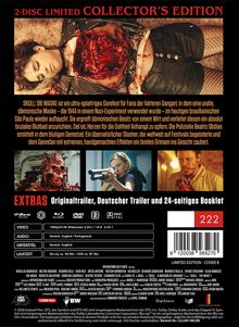 2-DISC LIMITED COLLECTOR'S EDITION. SKULL: DIE MASKE, ein ultra-splattriges Gorefest. Extras: Originaltrailer, 24-seitiges Booklet.