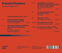 Francis Poulenc (1899-1963): Kammermusik Vol.2, CD