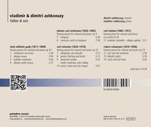 Dimitri Ashkenazy &amp; Vladimir Ashkenazy - Father &amp; Son, CD