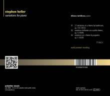 Stephen Heller (1813-1888): Variationen für Klavier, CD