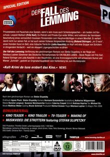 Der Fall des Lemming (Special Edition), DVD