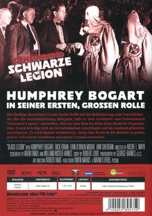 Geheimbund Schwarze Legion, DVD