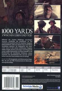 1000 Yards zwischen Leben und Tod, DVD