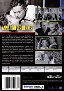Anna und der Henker, DVD