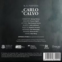 Nicola Antonio Porpora (1686-1768): Carlo Il Calvo, 3 CDs