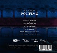 Nicola Antonio Porpora (1686-1768): Polifemo, 3 CDs