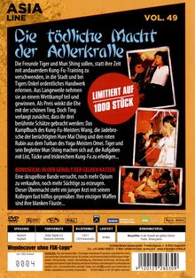 Die tödliche Macht der Adlerkralle, DVD