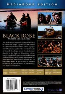 Black Robe - Am Fluss der Irokesen (Blu-ray &amp; DVD im Mediabook), 1 Blu-ray Disc und 1 DVD