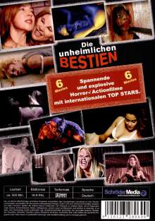 Die unheimliche Bestien Box (6 Filme auf 2 DVDs), 2 DVDs