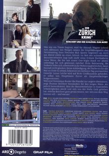 Texts: "Der Zürich Krimi", "Borchert und der Schlüssel zum Mord".

Inhalte: Szenen aus einem Krimi, Menschen in ernsten Gesprächen.