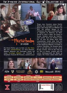 Horrorbaby - The Godsend (Blu-ray &amp; DVD), 1 Blu-ray Disc und 1 DVD