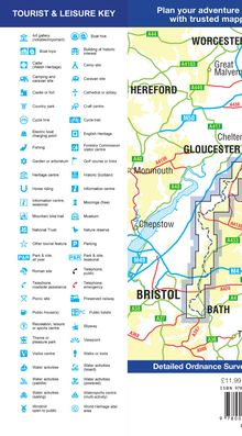 A-Z Maps: Cotswold Way, Buch