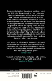 A. L. Kennedy: On Writing, Buch
