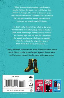 Becky Albertalli: Leah on the Offbeat, Buch