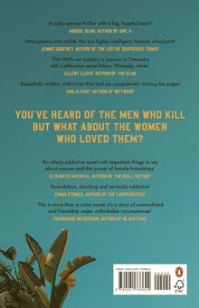 "YOU'VE HEARD OF THE MEN WHO KILL BUT WHAT ABOUT THE WOMEN WHO LOVED THEM?" Zitate von Autoren, Pflanzen unten links.