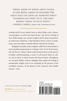 Franz Kafka: He: Shorter Writings of Franz Kafka, Buch