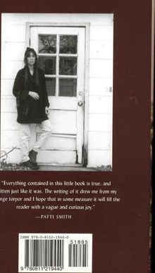 Patti Smith: Woolgathering, Buch