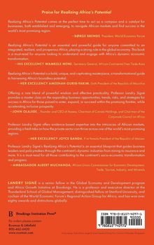 Lob für "Realizing Africa's Potential": Anerkannte Führungskräfte würdigen das Buch als essenziellen Leitfaden für Afrikas Marktchancen.