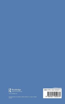 ISBN 978-1-04-105057-5, www.routledge.com, blauer Hintergrund, Routledge-Logo unten links.