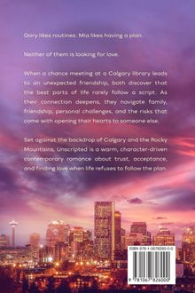 Ein Text über Gary und Mia, die in Calgary Freundschaft und Liebe finden. Im Hintergrund die Skyline von Calgary bei Sonnenuntergang.
