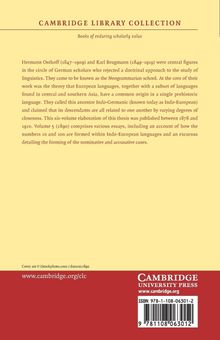 CAMBRIDGE LIBRARY COLLECTION: Books of enduring scholarly value. Text über die Neogrammatiker und ihre Thesen.