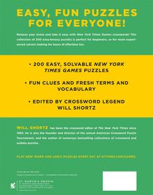 The New York Times: New York Times Games Essential Easy Crosswords Volume 2, Buch