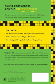 New York Times: New York Times Games Crossword Curious for the Novice Solver, Buch