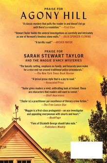 Sarah Stewart Taylor: Agony Hill, Buch