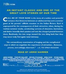André Aciman: Call Me by Your Name, CD