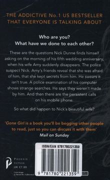 Gillian Flynn: Gone Girl, Buch