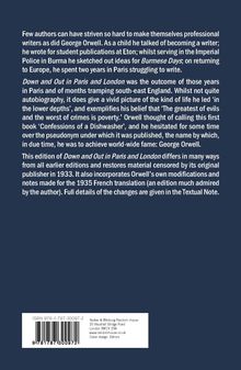 Ein Text beschreibt George Orwells Werdegang zum Schriftsteller und sein Buch "Down and Out in Paris and London".