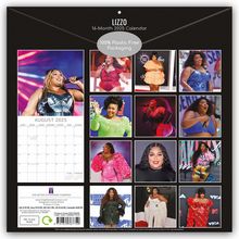 Lizzo 2025 - 16-Monatskalender, Kalender