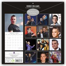 Robbie Williams 2025 - 16-Monatskalender, Kalender