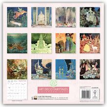 Tree Flame: Art Déco Fairytales - Art Déco Märchen 2025, Kalender