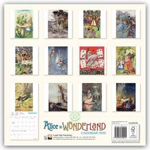 Tree Flame: Alice in Wonderland - Alice im Wunderland 2025, Kalender