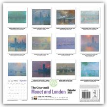 The Courtauld: Monet and London Wall Calendar 2025 (Art Calendar), Kalender