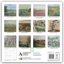 Ashmolean Museum: Camille Pissarro Wall Calendar 2025 (Art Calendar), Kalender