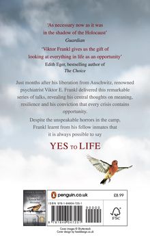 Viktor E Frankl: Yes To Life In Spite of Everything, Buch