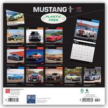 BrownTrout Publisher: Mustang - Ford Mustang 2025 - 16-Monatskalender, Kalender