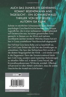 Isa Klink: Gnadenkalt, Buch