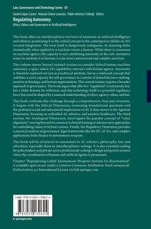 Law, Governance and Technology Series 81. Regulating Autonomy: Ethics, Values and Governance in Artificial Intelligence.