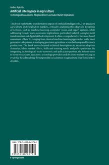 Titel: "Artificial Intelligence in Agriculture". Autor: Andrea Apicella. Thema: KI und Landwirtschaft. Inhaltsübersicht.